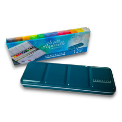 Set of La petite watercolor half-pans - Sennelier - 12 pcs.