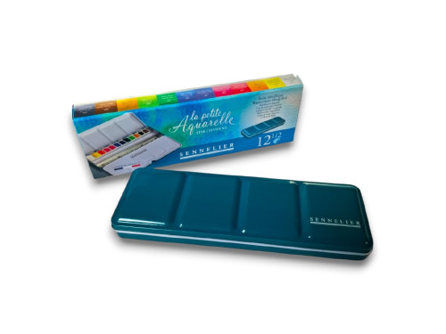 Set of La petite watercolor half-pans - Sennelier - 12 pcs.