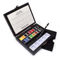 Set of La petite watercolor half-pans - Sennelier - 16 pcs.