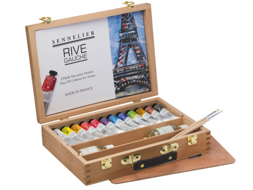 Set of Rive Gauche fine oil paints - Sennelier - 12 x 40 ml