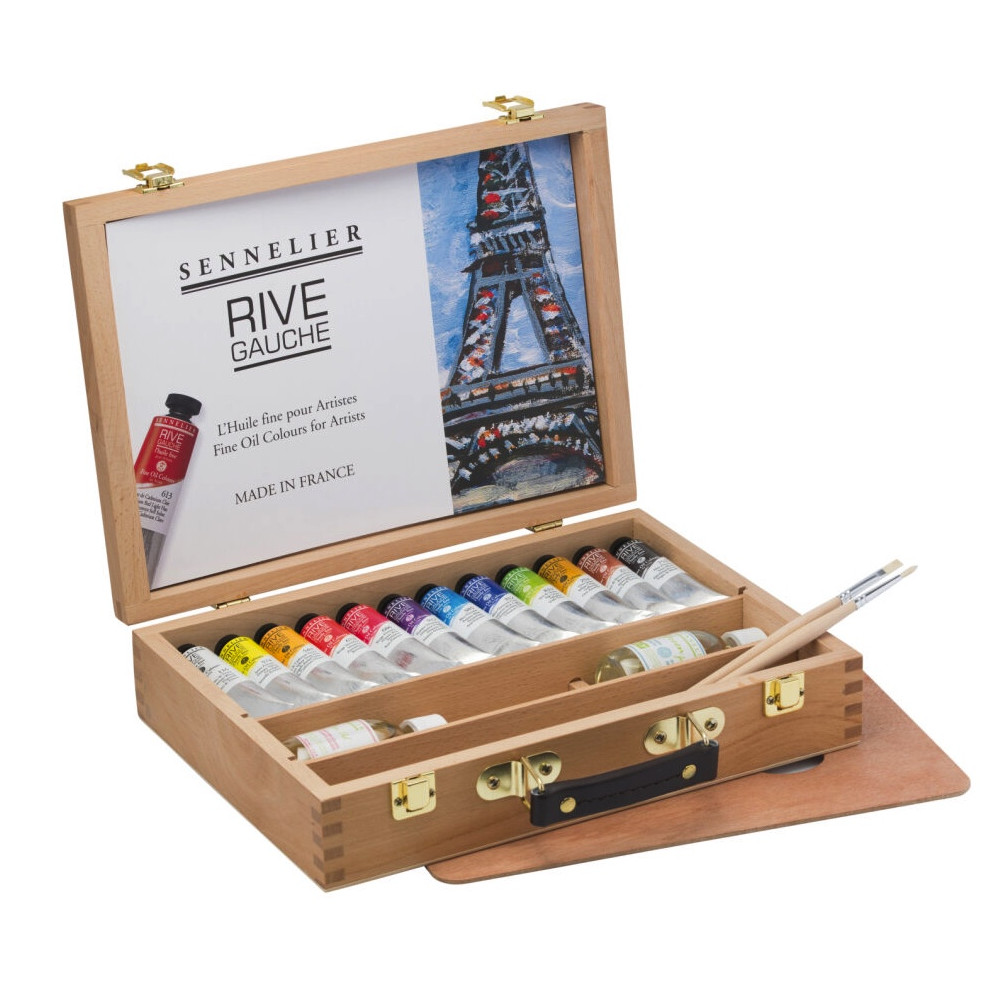 Set of Rive Gauche fine oil paints - Sennelier - 12 x 40 ml