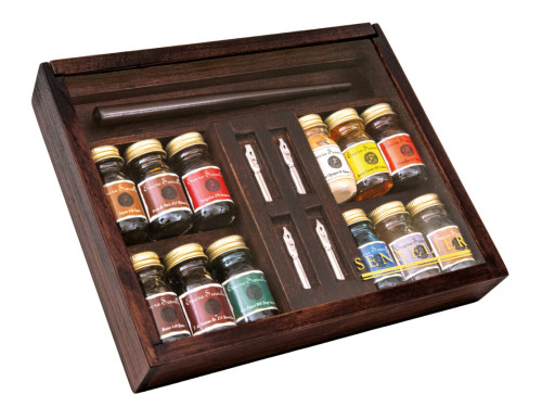 Set of Shellac Gum Inks - Sennelier - 12 x 10 ml