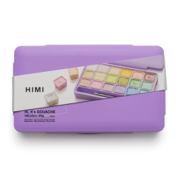 Zestaw gwaszy Jelly Cup Pastel Purple - HIMI - 18 szt.