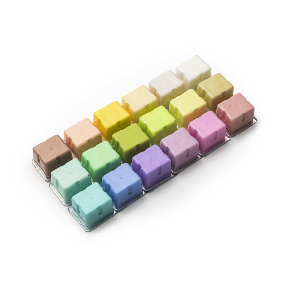 Zestaw gwaszy Jelly Cup Pastel Purple - HIMI - 18 szt.