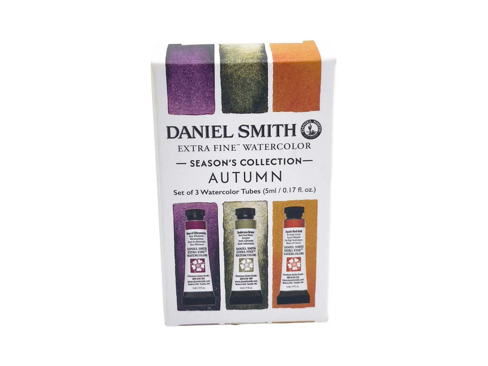 Set of Extra Fine Watercolor paints Season's Collection Autumn - Daniel Smith - 3 x 5 ml