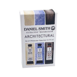 Set of Extra Fine Watercolor paints Architectural - Daniel Smith - 3 x 5 ml