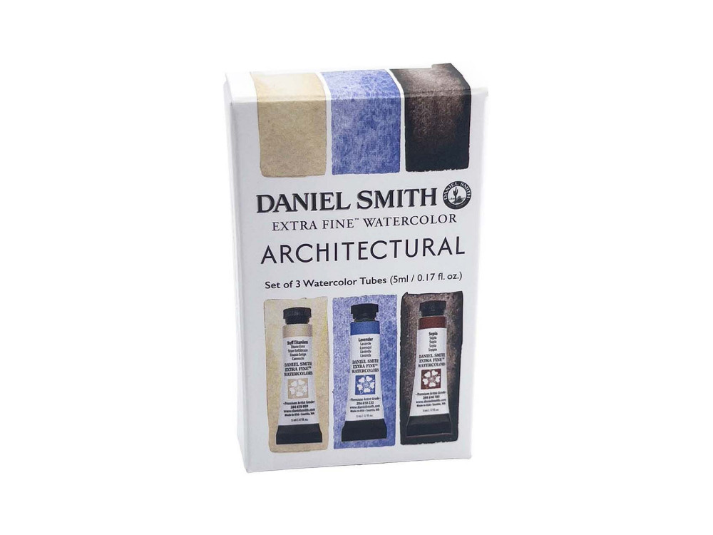 Zestaw akwareli Extra Fine Architectural - Daniel Smith - 3 x 5 ml
