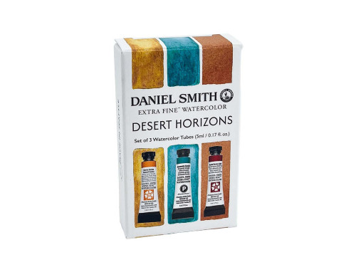 Set of Extra Fine Watercolor paints Desert Horizons - Daniel Smith - 3 x 5 ml