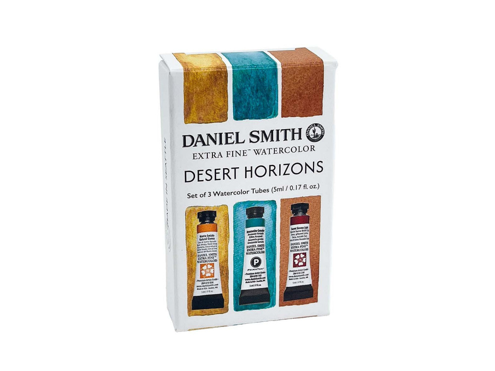 Zestaw akwareli Extra Fine Desert Horizons - Daniel Smith - 3 x 5 ml