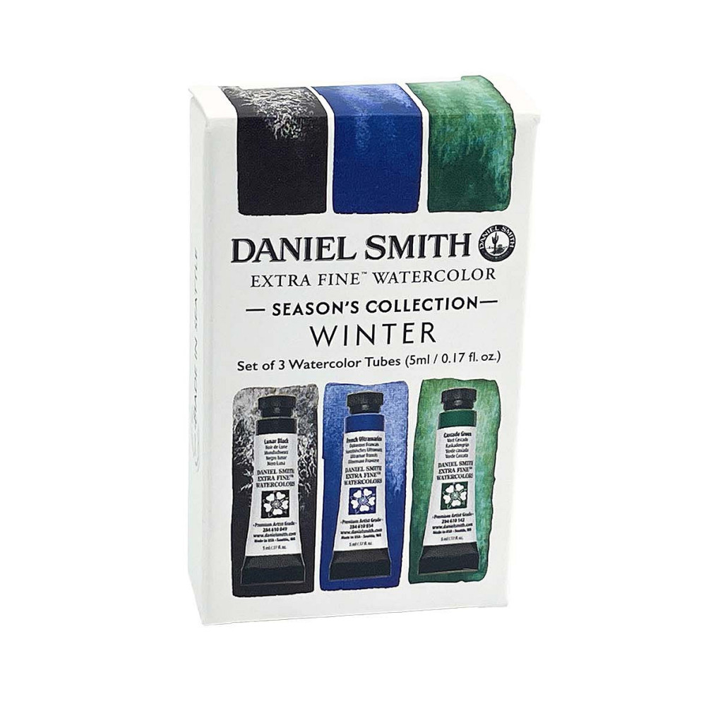 Zestaw akwareli Extra Fine Season's Collection Winter - Daniel Smith - 3 x 5 ml