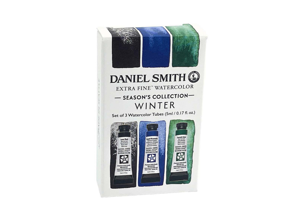 Zestaw akwareli Extra Fine Season's Collection Winter - Daniel Smith - 3 x 5 ml