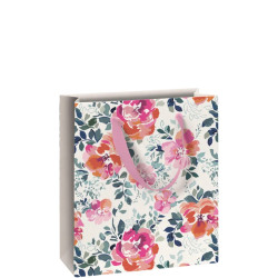 Paper gift bag Roses - 18 x 8 x 21 cm