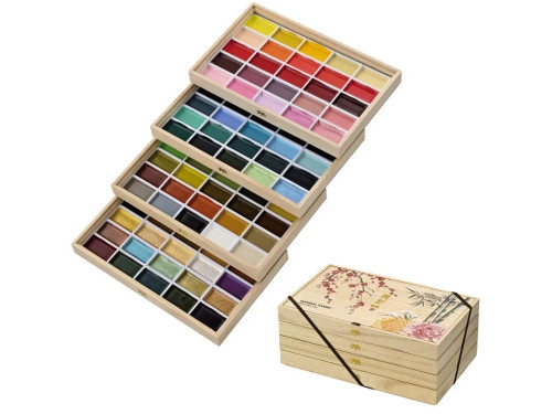 Watercolor set Gansai Tambi - Kuretake - 100 pcs.