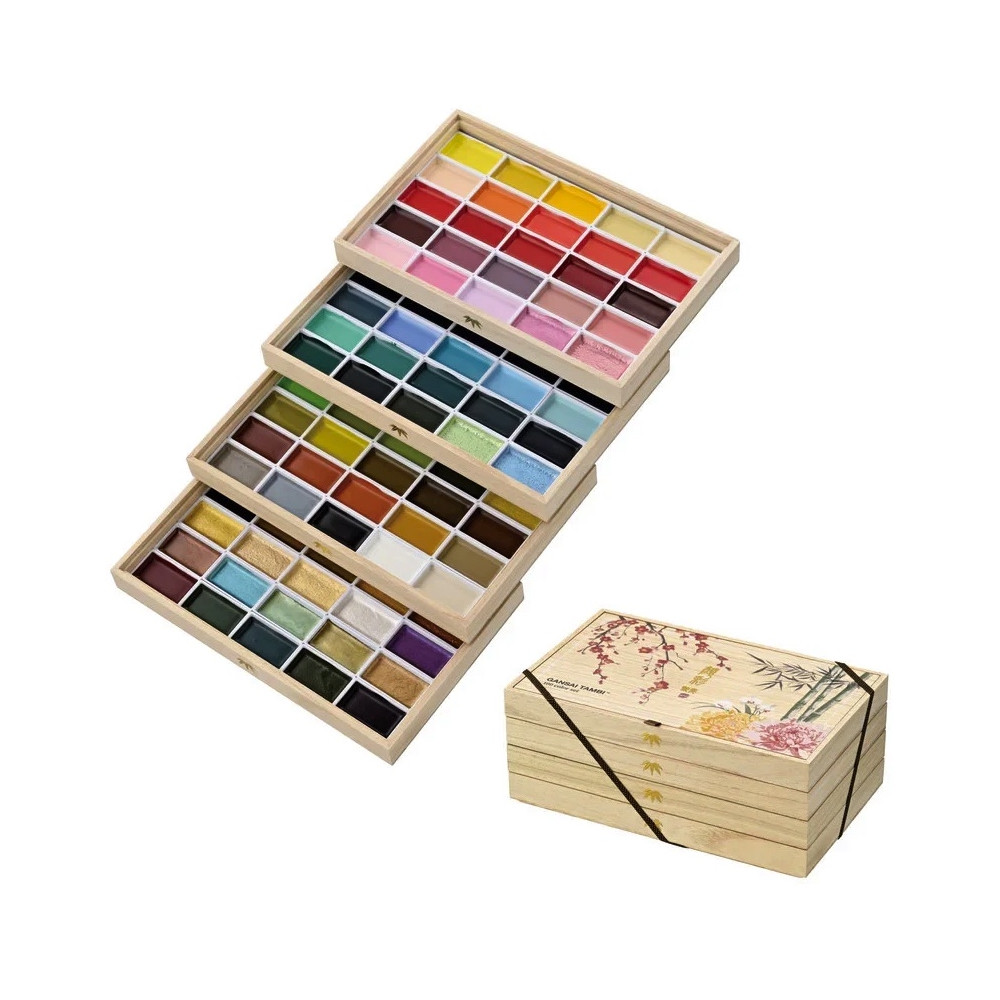 Watercolor set Gansai Tambi - Kuretake - 100 pcs.