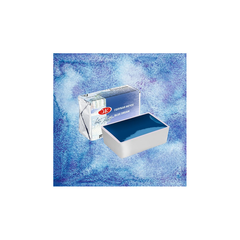 White Nights watercolor paint - St. Petersburg - Blue Dream pan