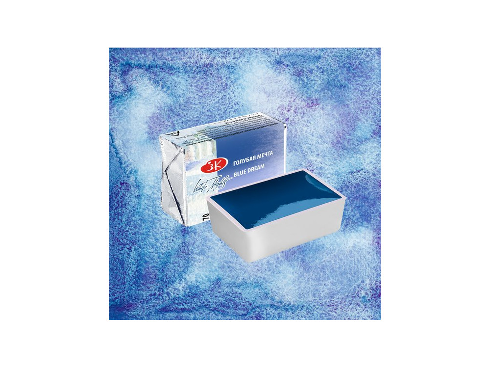 White Nights watercolor paint - St. Petersburg - Blue Dream pan