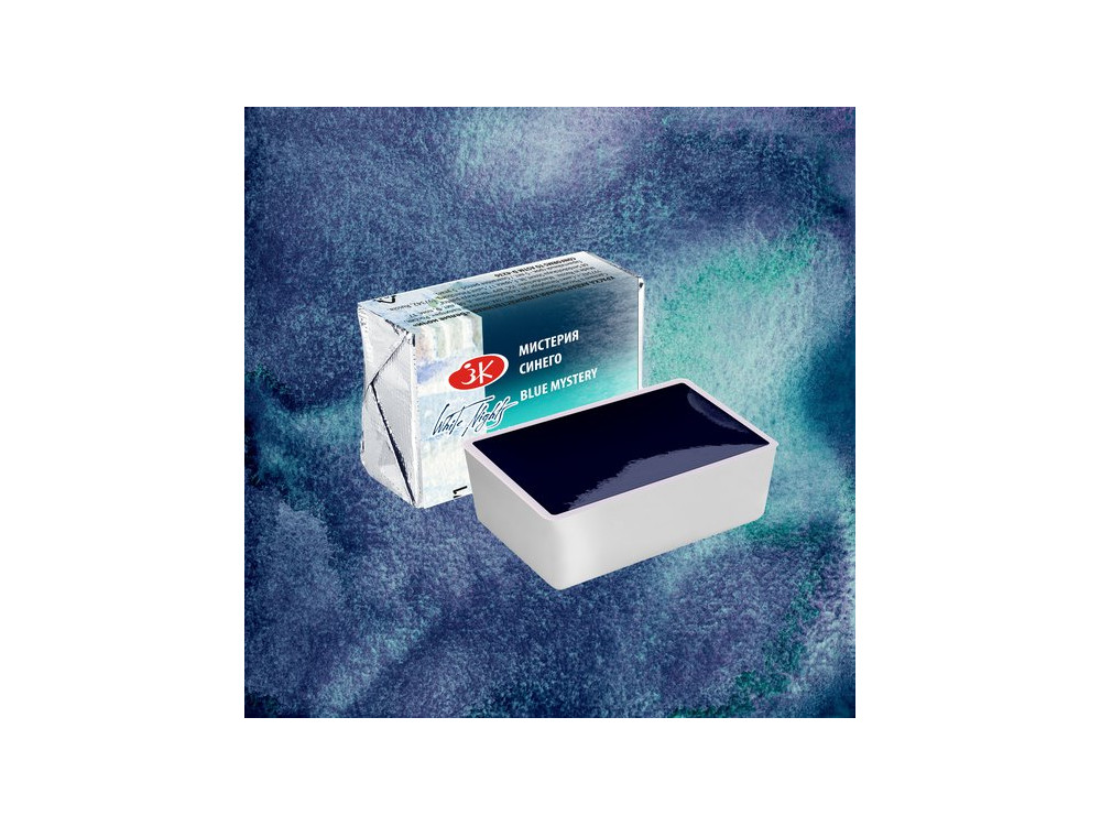 White Nights watercolor paint - St. Petersburg - Blue Mystery pan