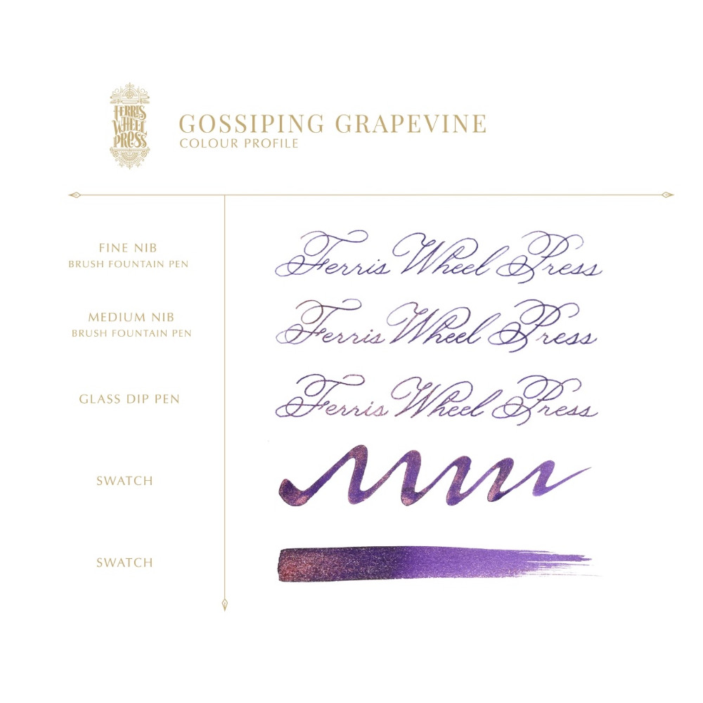 Atrament - Ferris Wheel Press - Gossiping Grapevine 38 ml