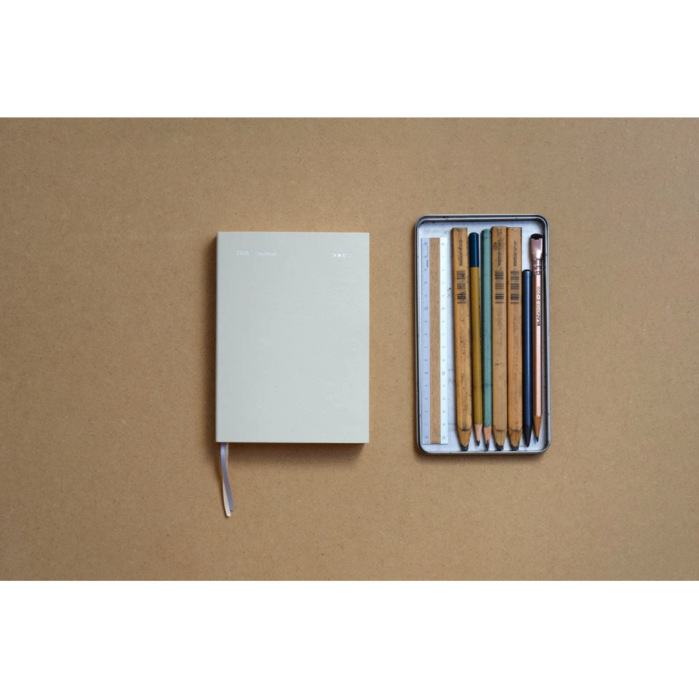 Everyday daily calendar 2026 - Papierniczeni - Cotton