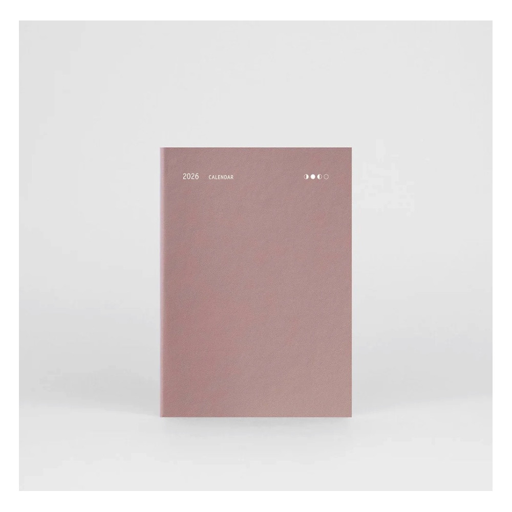 Everyday daily calendar 2026 - Papierniczeni - Pink