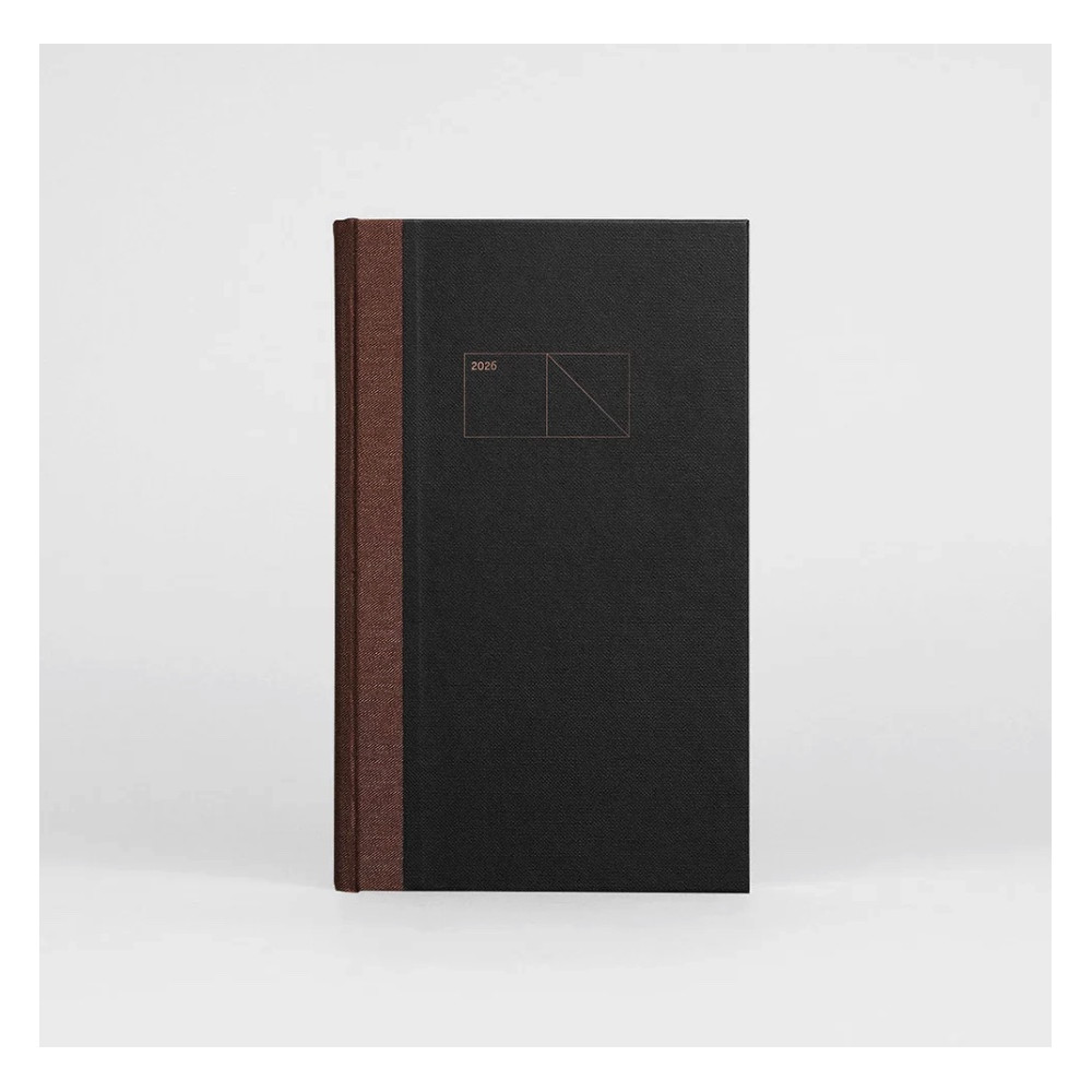 Copper weekly calendar 2026 - Papierniczeni - Graphite