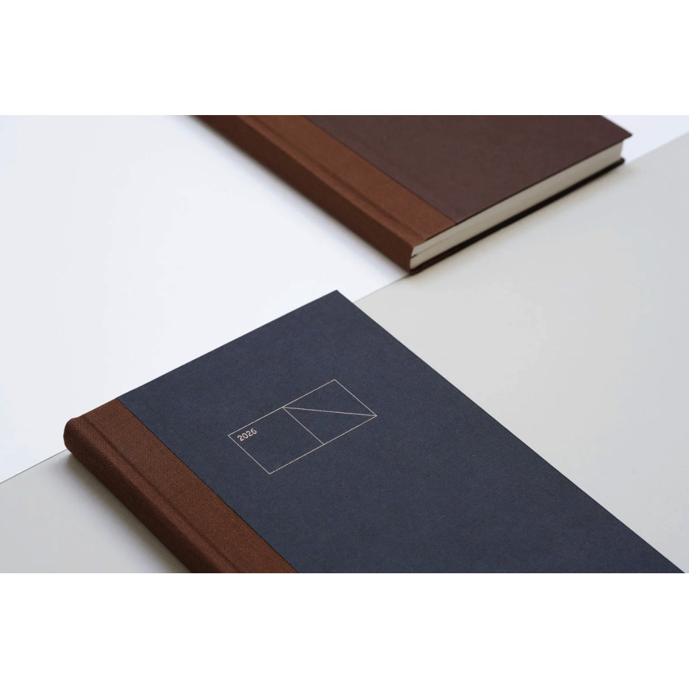 Copper weekly calendar 2026 - Papierniczeni - Graphite