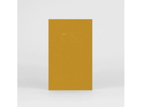 Copper Light weekly calendar 2026 - Papierniczeni - Curcuma