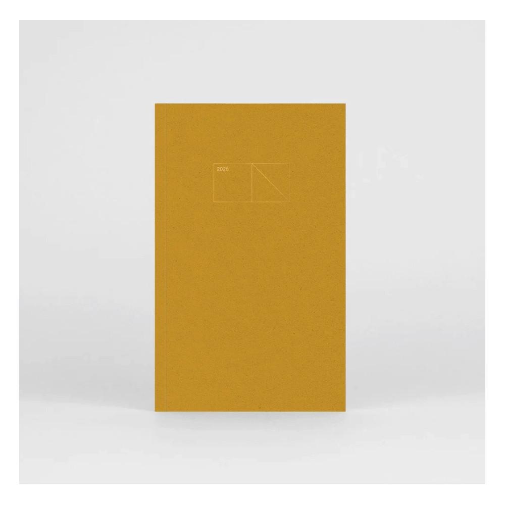 Kalendarz tygodniowy Copper Light 2026 - Papierniczeni - Kurkuma