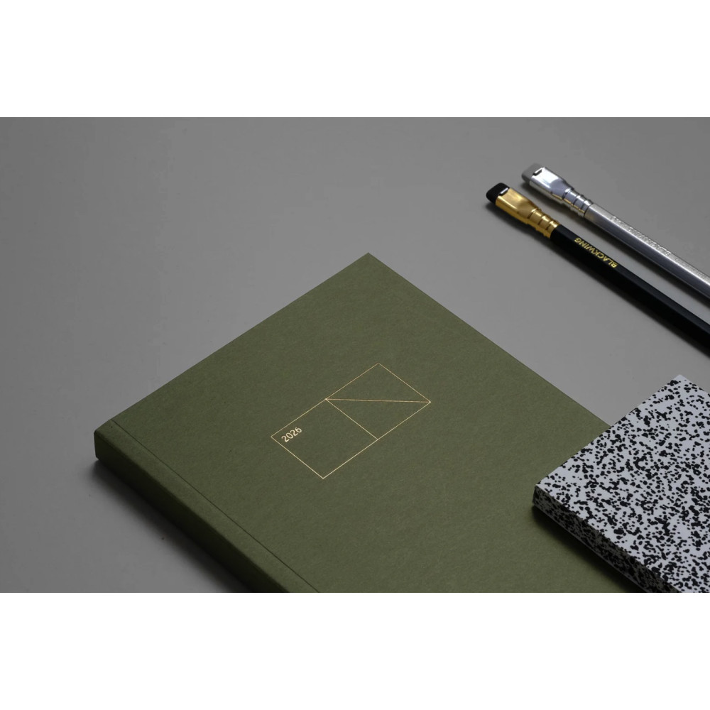 Copper Light weekly calendar 2026 - Papierniczeni - Pine