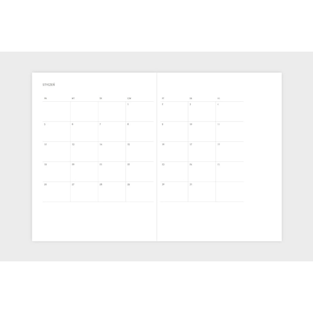 Classic calendar MMXXVI - Papierniczeni - Earth