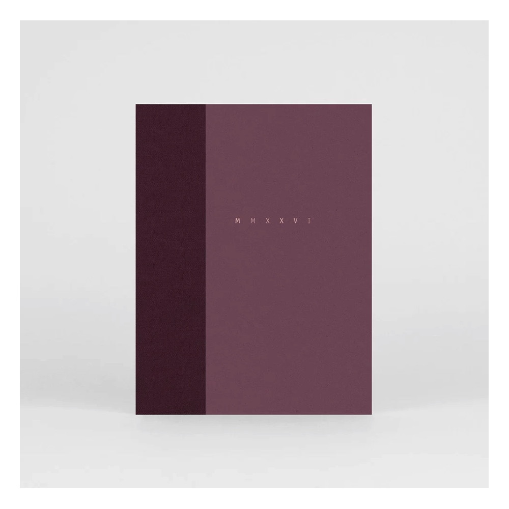 Classic calendar MMXXVI - Papierniczeni - Dark Pink