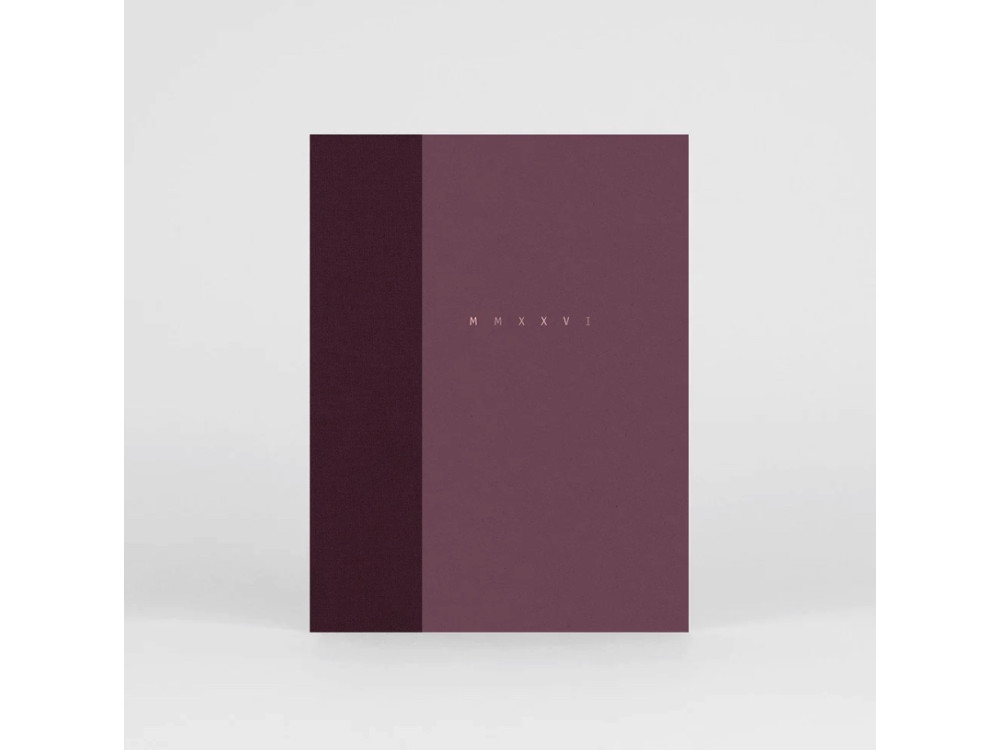 Classic calendar MMXXVI - Papierniczeni - Dark Pink