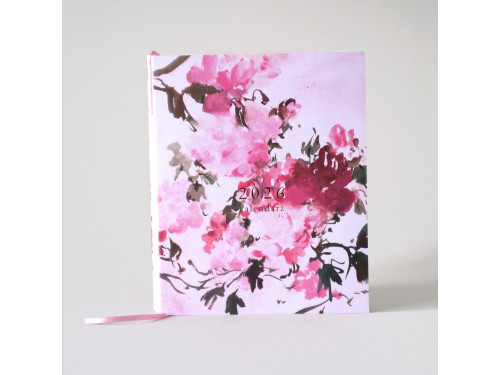 Rosa weekly calendar 2026 - Muska