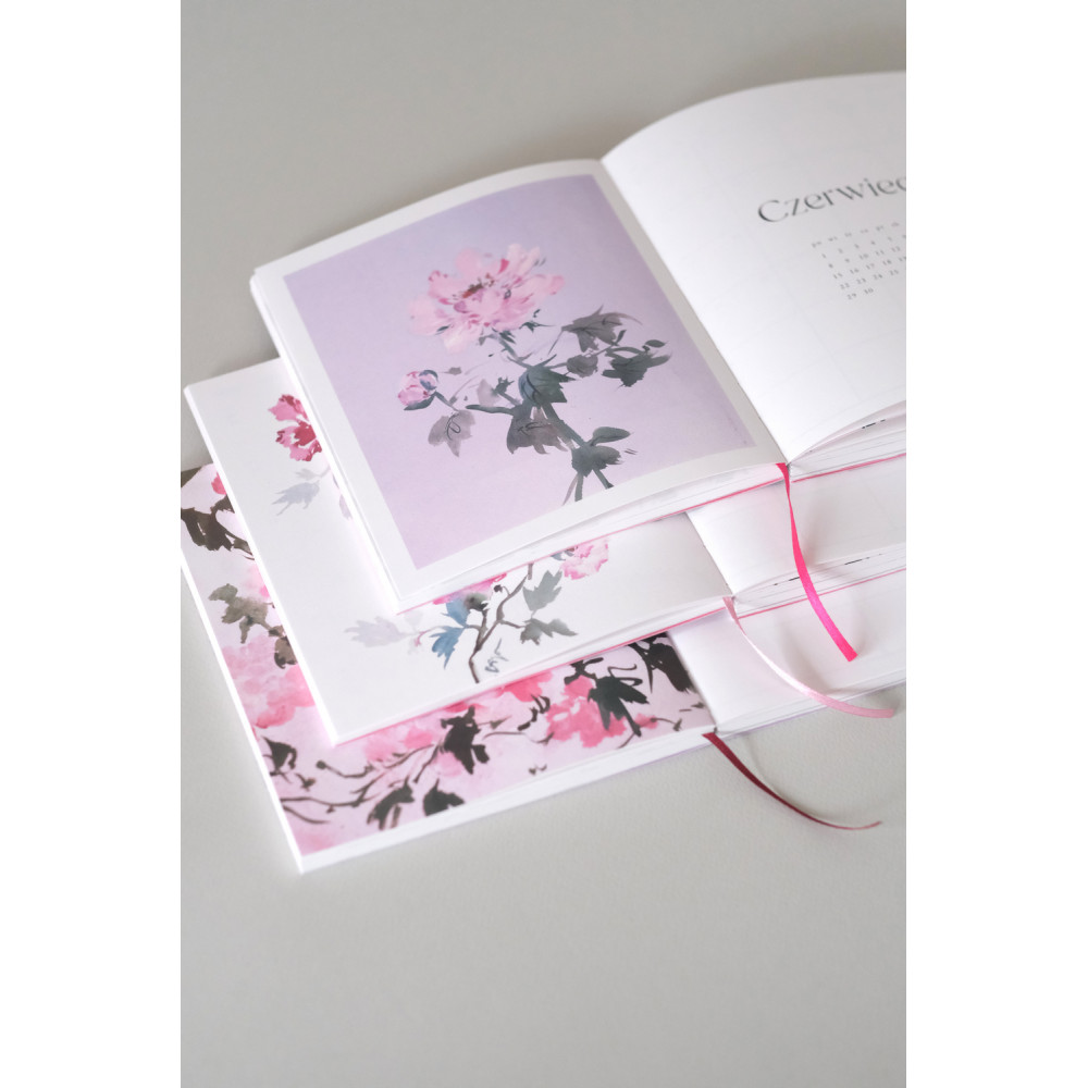 Rosa weekly calendar 2026 - Muska