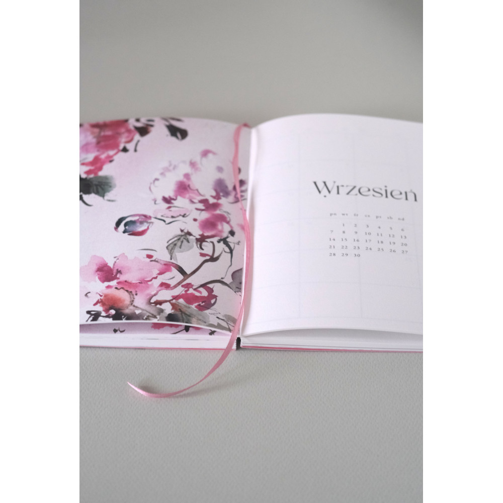 Rosa weekly calendar 2026 - Muska