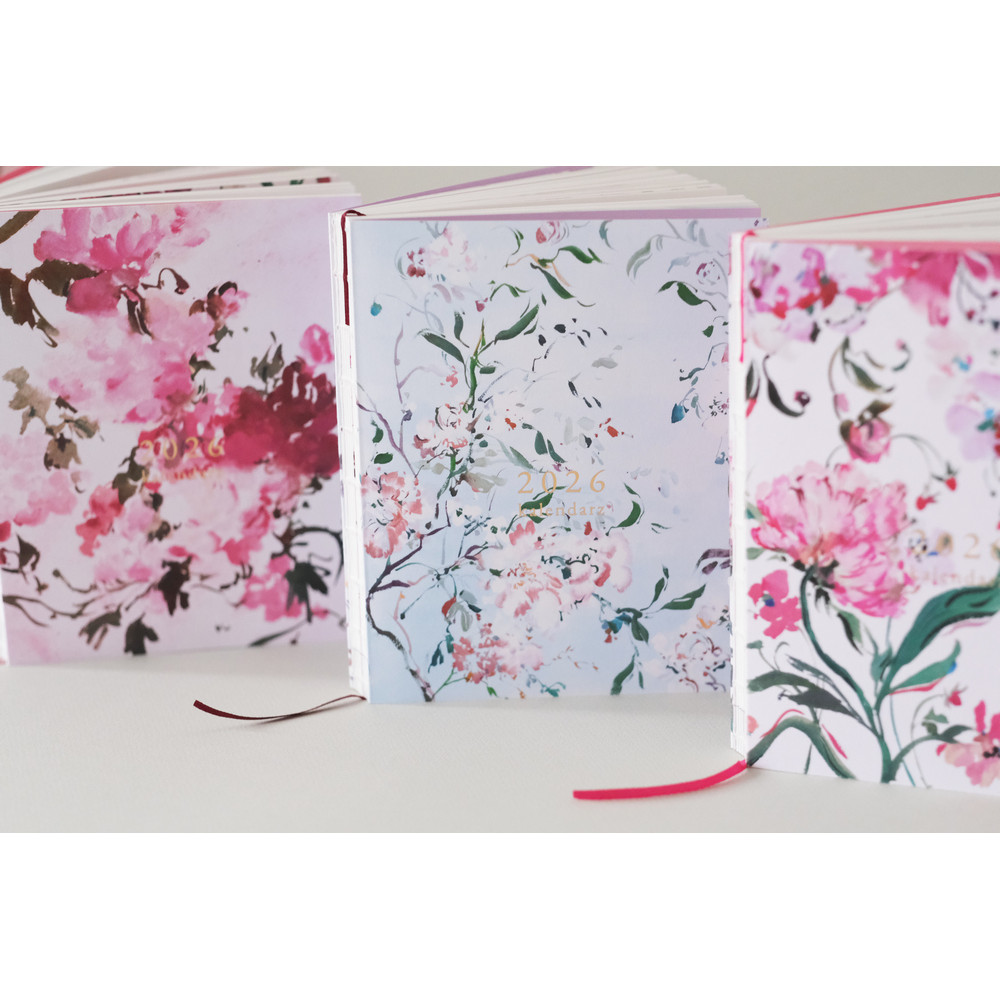 Rosa weekly calendar 2026 - Muska