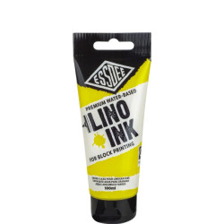 Farba tusz do linorytu Block Printing Ink - Essdee - Yellow 100 ml
