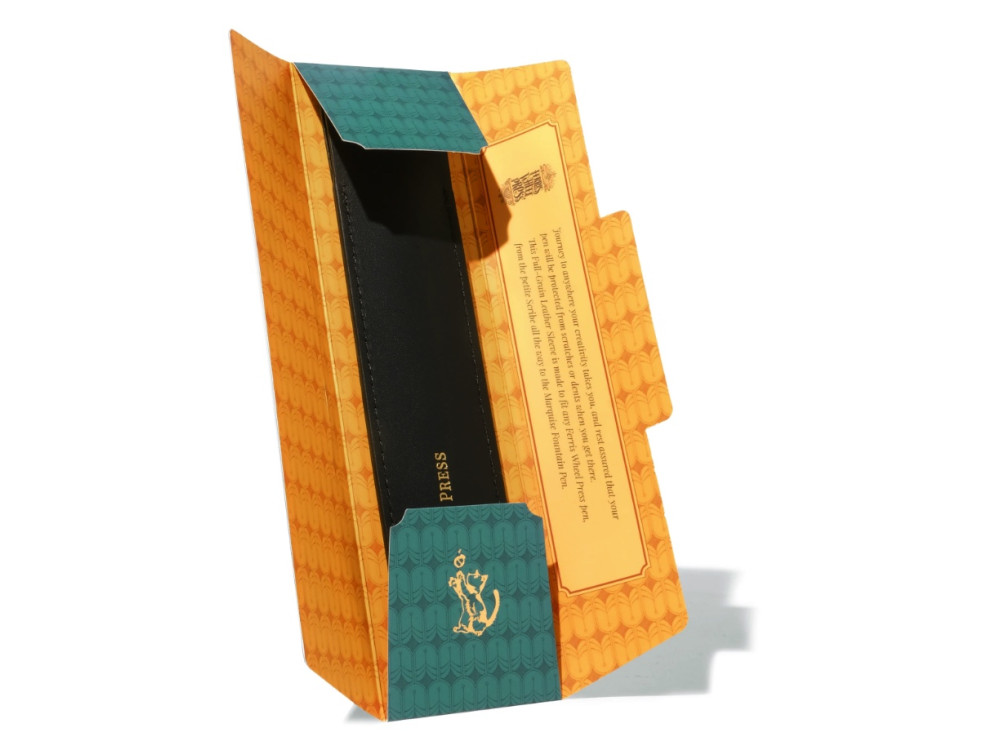 Etui skórzane na pióro - Ferris Wheel Press - Black