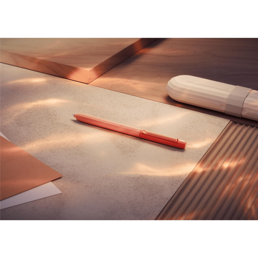 Avori ballpoint pen XB with case - Faber-Castell - Inner Fire