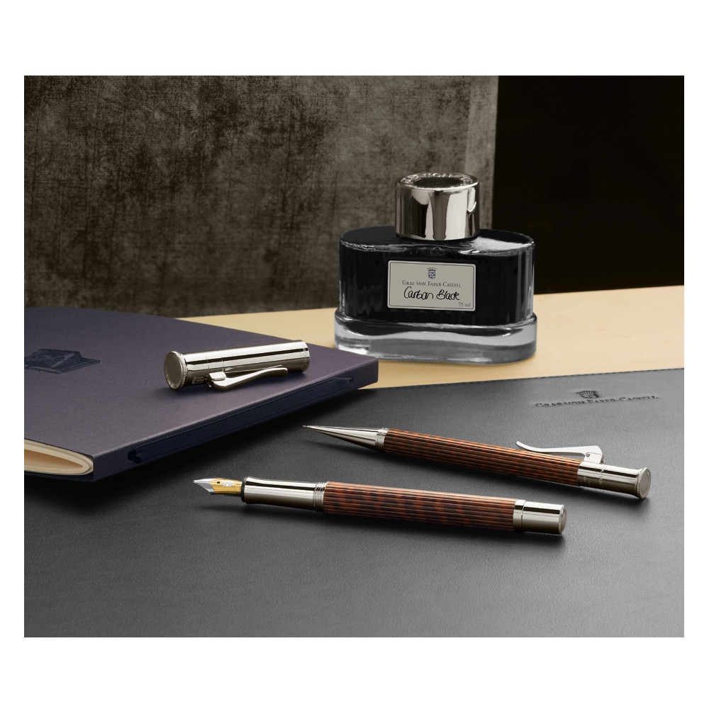 Permanent calligraphy ink - Graf Von Faber-Castell - Carbon Black 75 ml