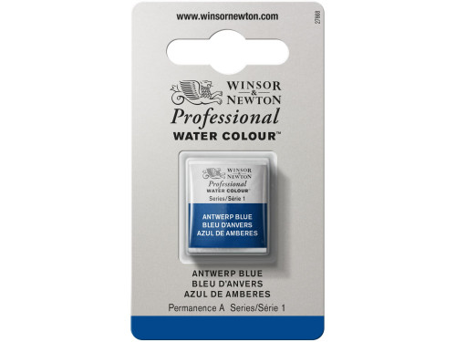 Professional Watercolor half-pan - Winsor & Newton - Antwerp Blue