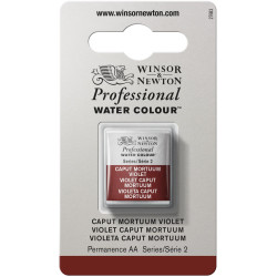 Farba akwarelowa Professional w półkostce - Winsor & Newton - Caput Mortuum Violet
