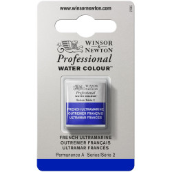 Farba akwarelowa Professional w półkostce - Winsor & Newton - French Ultramarine