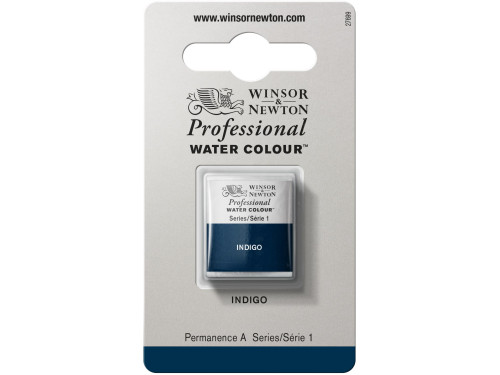 Professional Watercolor half-pan - Winsor & Newton - Indigo