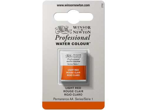 Professional Watercolor half-pan - Winsor & Newton - Light Red