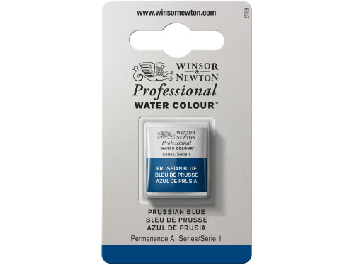 Professional Watercolor half-pan - Winsor & Newton - Prussian Blue