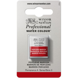 Professional Watercolor half-pan - Winsor & Newton - Perylene Maroon