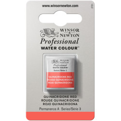 Farba akwarelowa Professional w półkostce - Winsor & Newton - Quinacridone Red