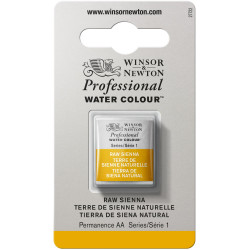 Professional Watercolor half-pan - Winsor & Newton - Raw Sienna