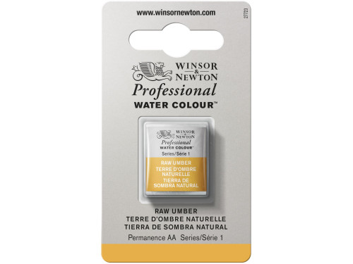 Professional Watercolor half-pan - Winsor & Newton - Raw Umber